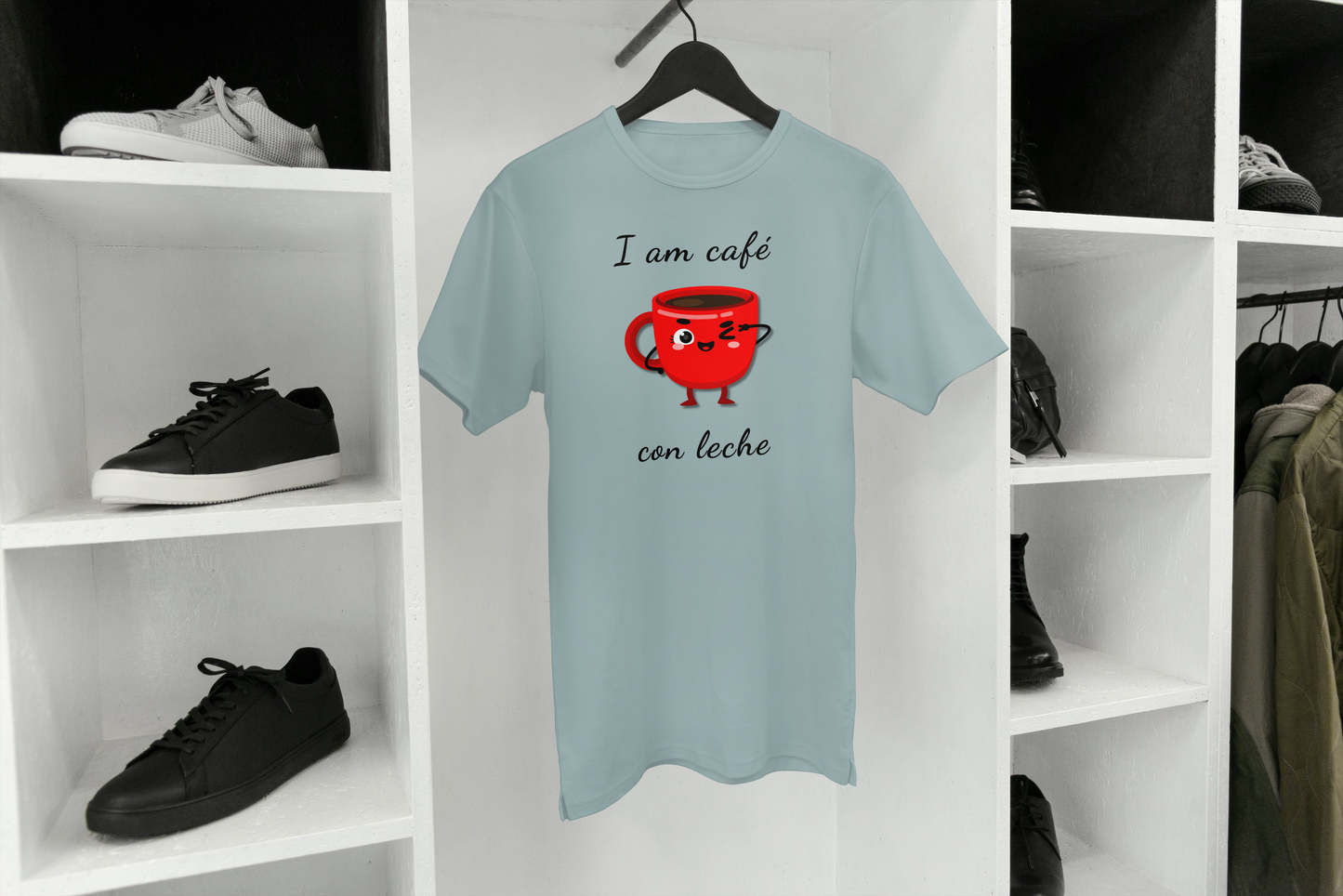 Café con Leche Wink T-shirt, Unisex