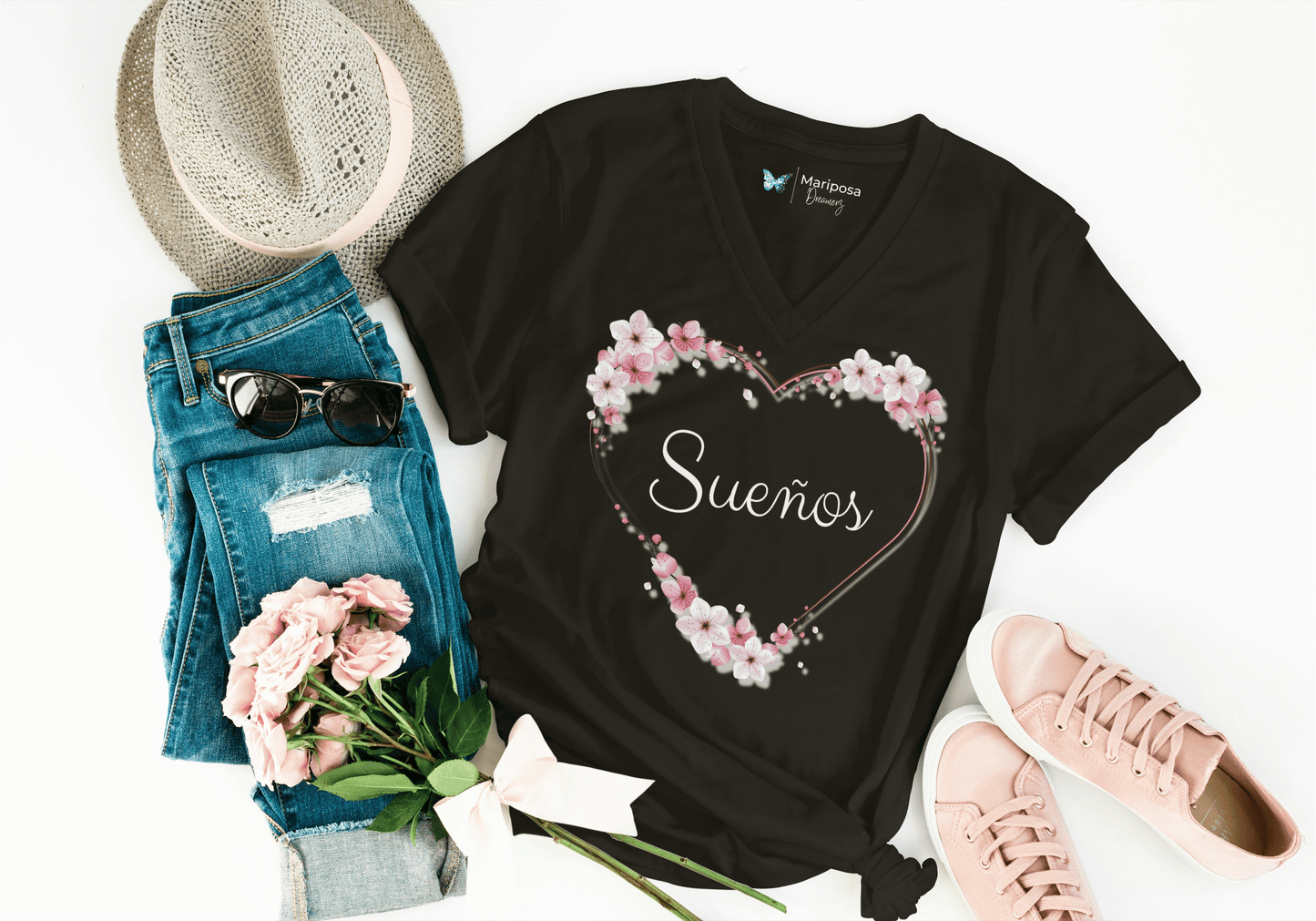 Sueños Heart T-shirt, Women