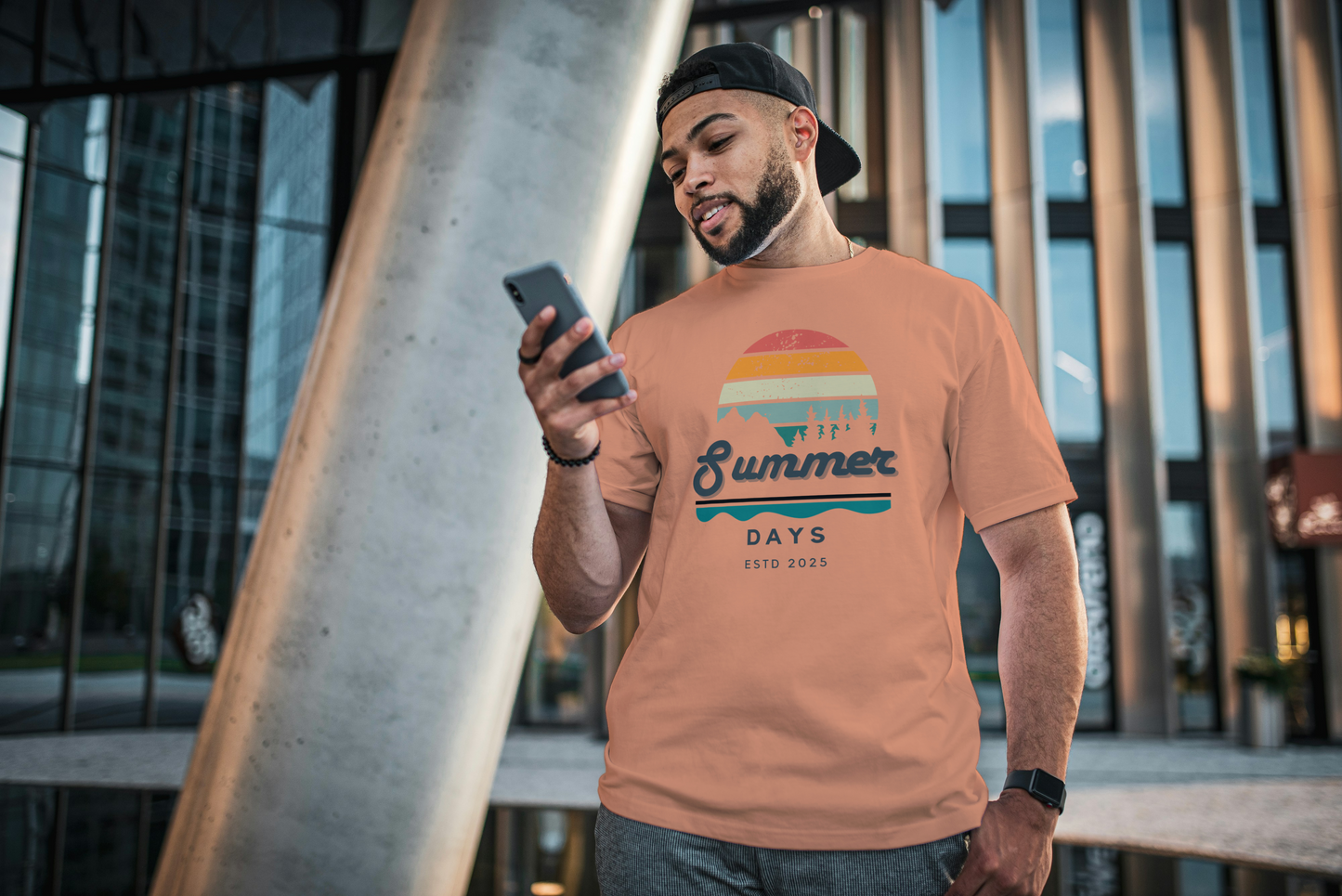 Summer Days T-shirt, Unisex