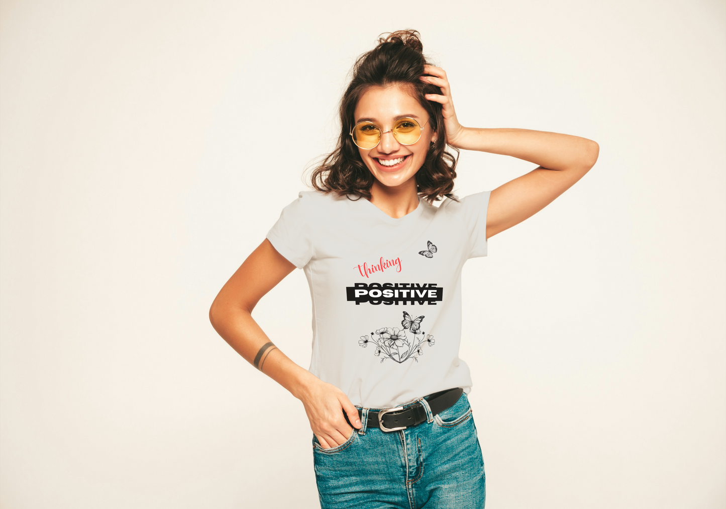 Thinking Positive T-shirt, Unisex