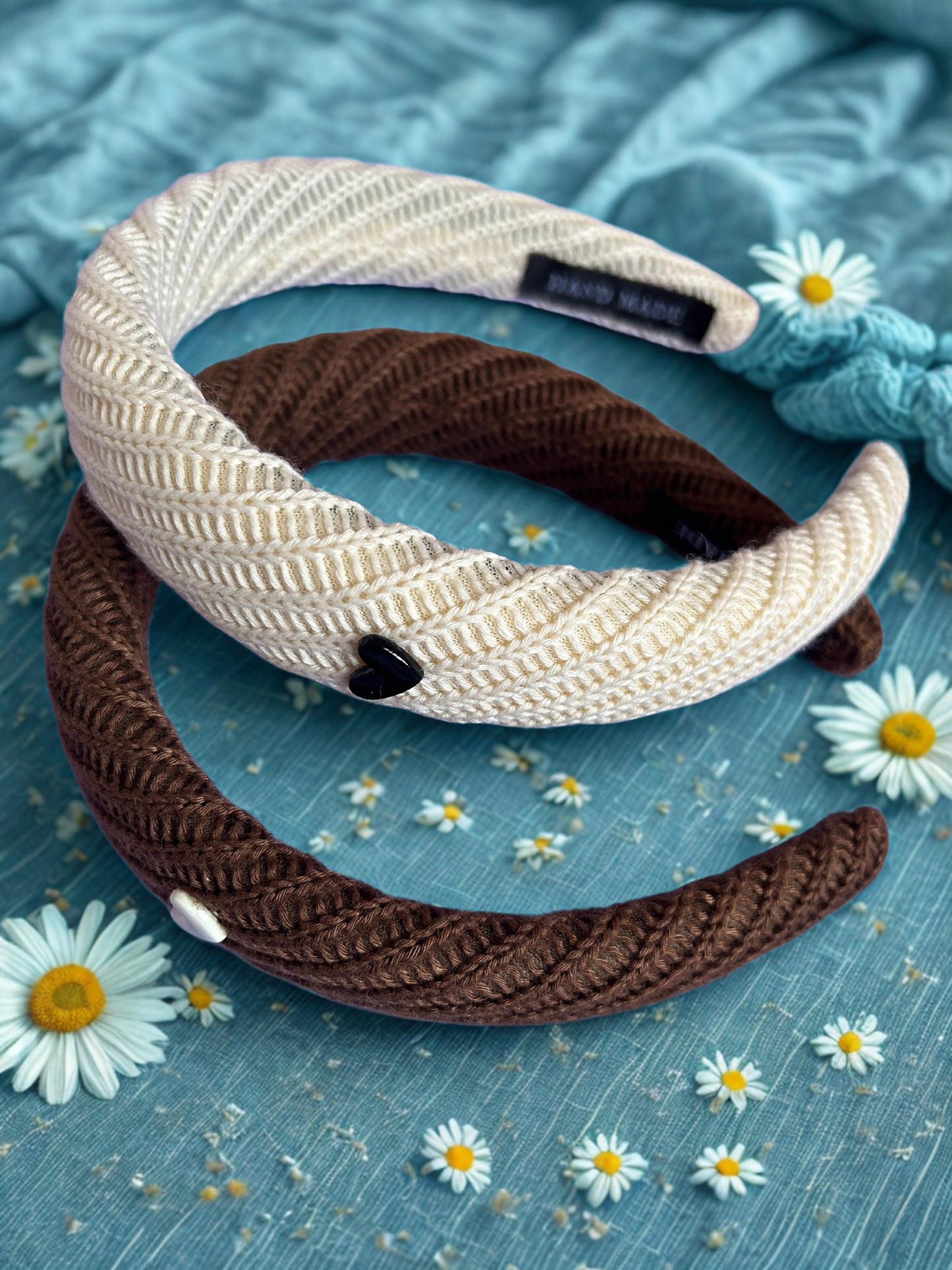 Vintage Headband with Heart Detail