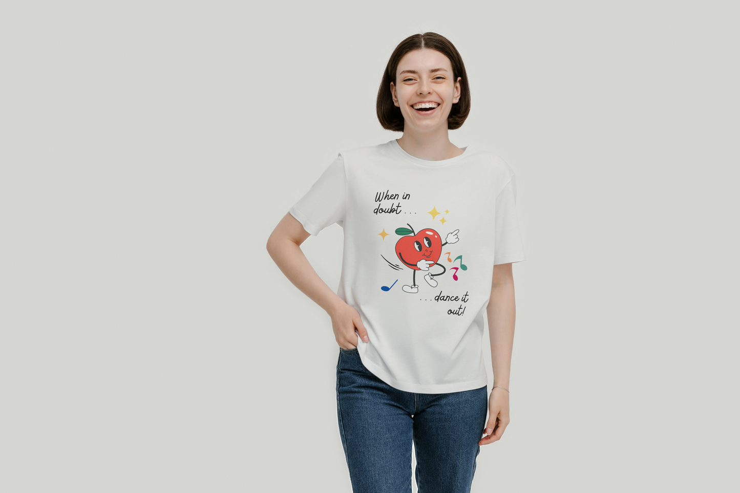 When in Doubt Dance it Out T-shirt, Unisex