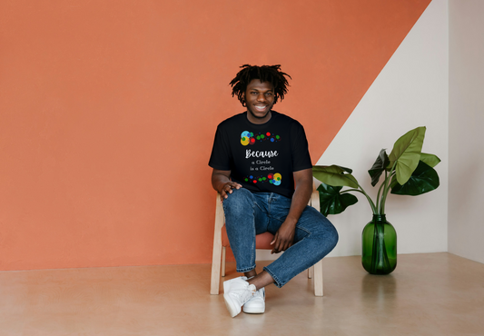 Bouncy Circles, a Circle is a Circle T-shirt, Unisex