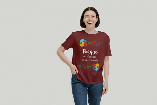 Bouncy Circles, un Círculo es un Círculo T-shirt, Unisex