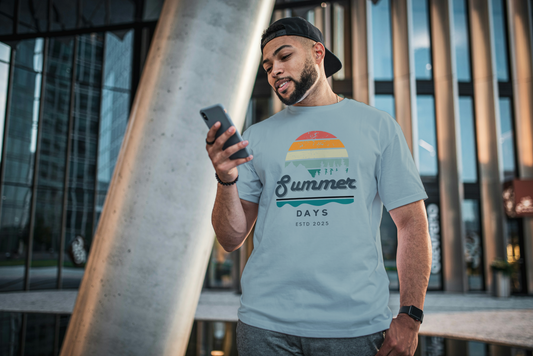 Summer Days T-shirt, Unisex