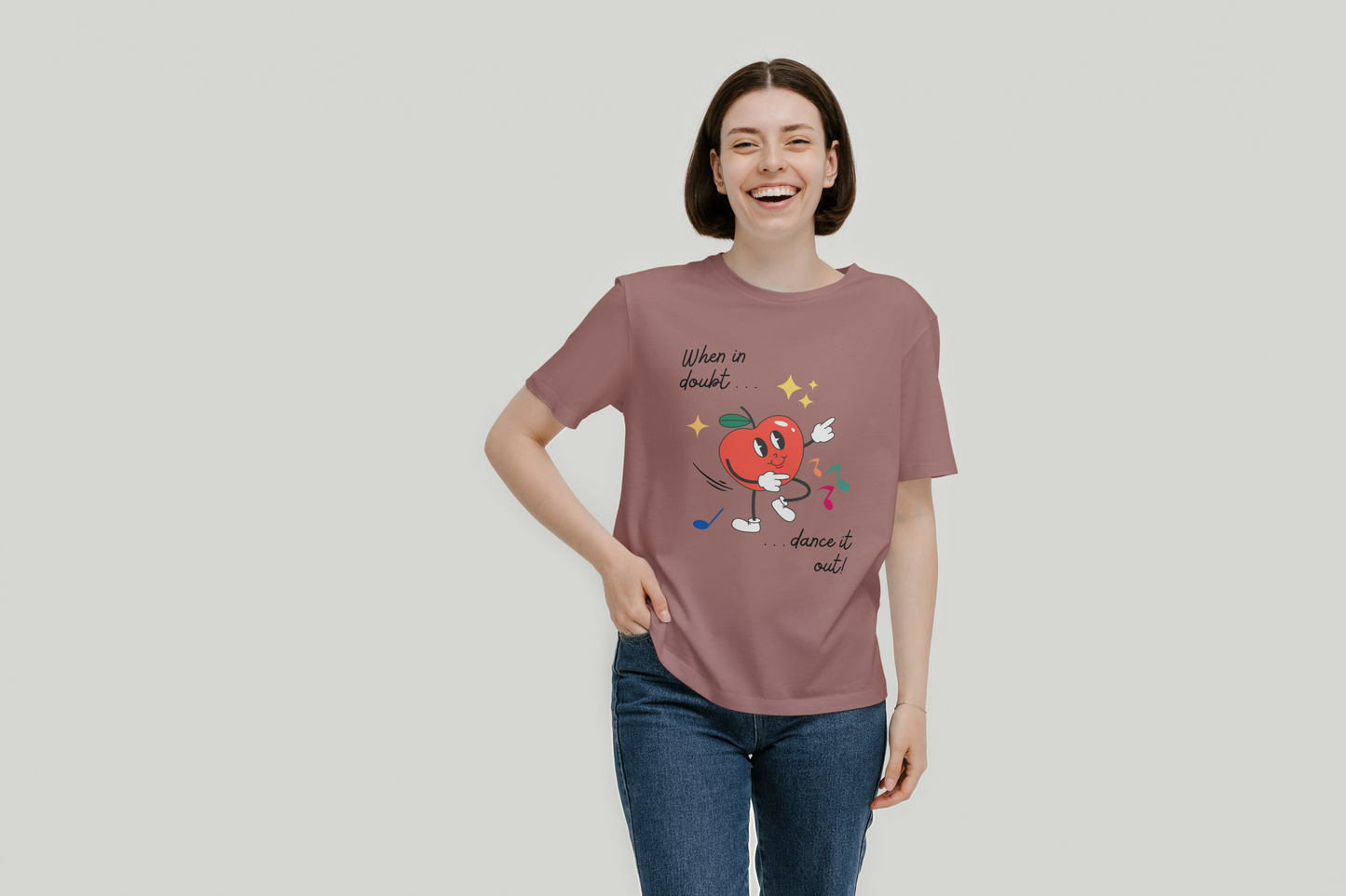 When in Doubt Dance it Out T-shirt, Unisex